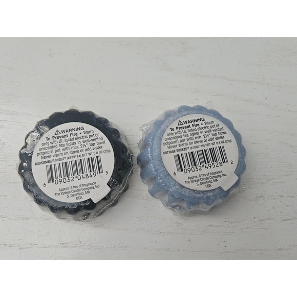 (2)‎ Yankee Candle Wax Potpourri Tarts 0.8 Oz Cottage Breeze & Midsummer's Night - Picture 4 of 6